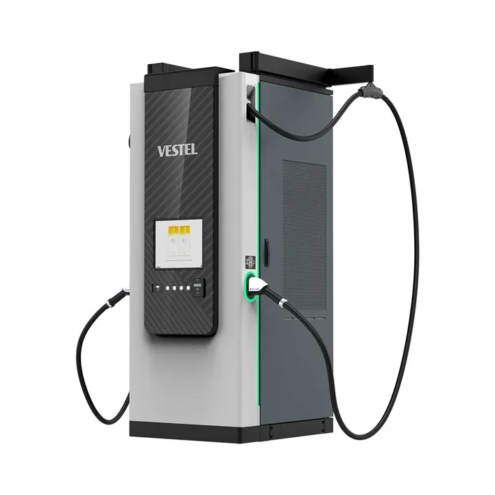 Vestel DC Sirius 400 kW, 2 × CCS, течно охлаждане – ултрабърза DC зарядна станция, изглед 3